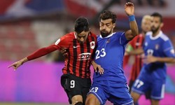 لیگ ستارگان قطر|رضاییان در ترکیب الشحانیه مقابل الاهلی