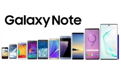قیمت انواع گوشی موبایل سامسونگ سری گلکسی Note+ جدول