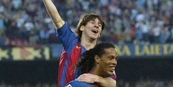 20 سال پیش مسی وارد بارسلونا شد+عکس