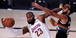 پلی‌آف NBA| نخستین پیروزی ناگتس در فینال غرب  تریپل دبل پادشاه جواب نداد+عکس