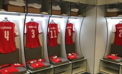 رختکن پرسپولیس پیش از دیدار مقابل السد+عکس