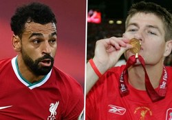 محمد صلاح به رکورد استیون جرارد رسید