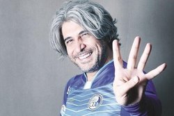 بازیگر سینما و تلویزیون در تمرین استقلال/عکس