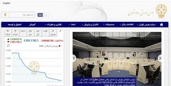 کاهش 34 هزار و 800 واحدی شاخص بورس تهران  ارزش معاملات 6.7 هزار میلیارد تومان شد