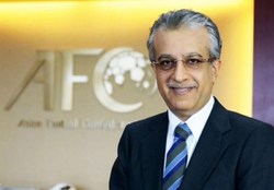 شیخ سلمان: به اتحاد و ایستادگی خانواده فوتبال آسیا افتخار می‌کنیم