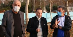 حضور فکری در محل بازی امیدهای استقلال و تیم ملی جوانان
