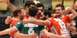 لیگ والیبال بلژیک| پیروزی گرین‌یارد با حضور دو ستاره ایرانی