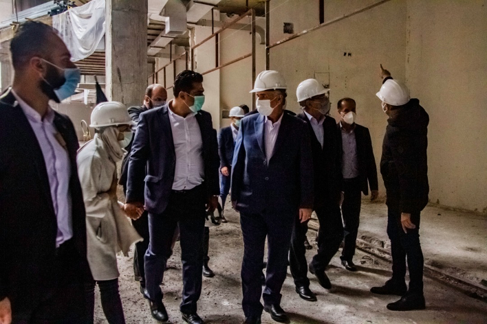 بازدید مشاور رئیس جمهور و دبیر شورای عالی مناطق آزاد کشور از پروژه آرش مال بازدید مشاور رئیس جمهور و دبیر شورای عالی مناطق آزاد کشور از پروژه آرش مال