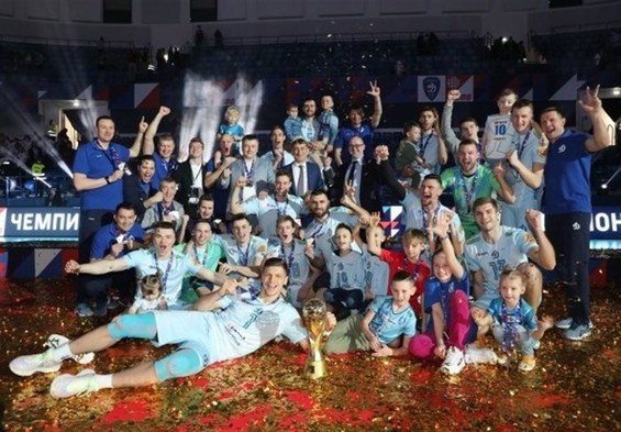 دینامو پس از ۱۳ سال قهرمان لیگ والیبال روسیه شد
