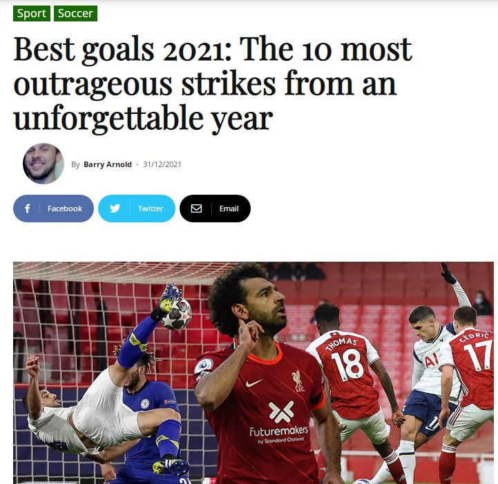 گل طارمی جزو فراموش نشدنیهای 2021 شد+عکس گل طارمی جزو فراموش نشدنیهای 2021 شد+عکس