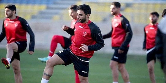گزارش تمرین پرسپولیس