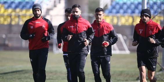 گزارش تمرین پرسپولیس