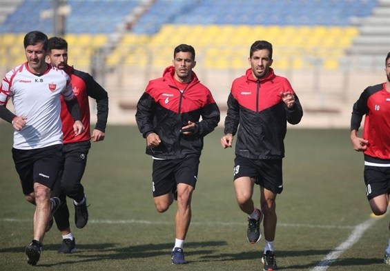 گزارش تمرین پرسپولیس