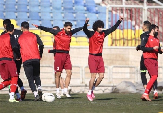 گزارش تمرین پرسپولیس
