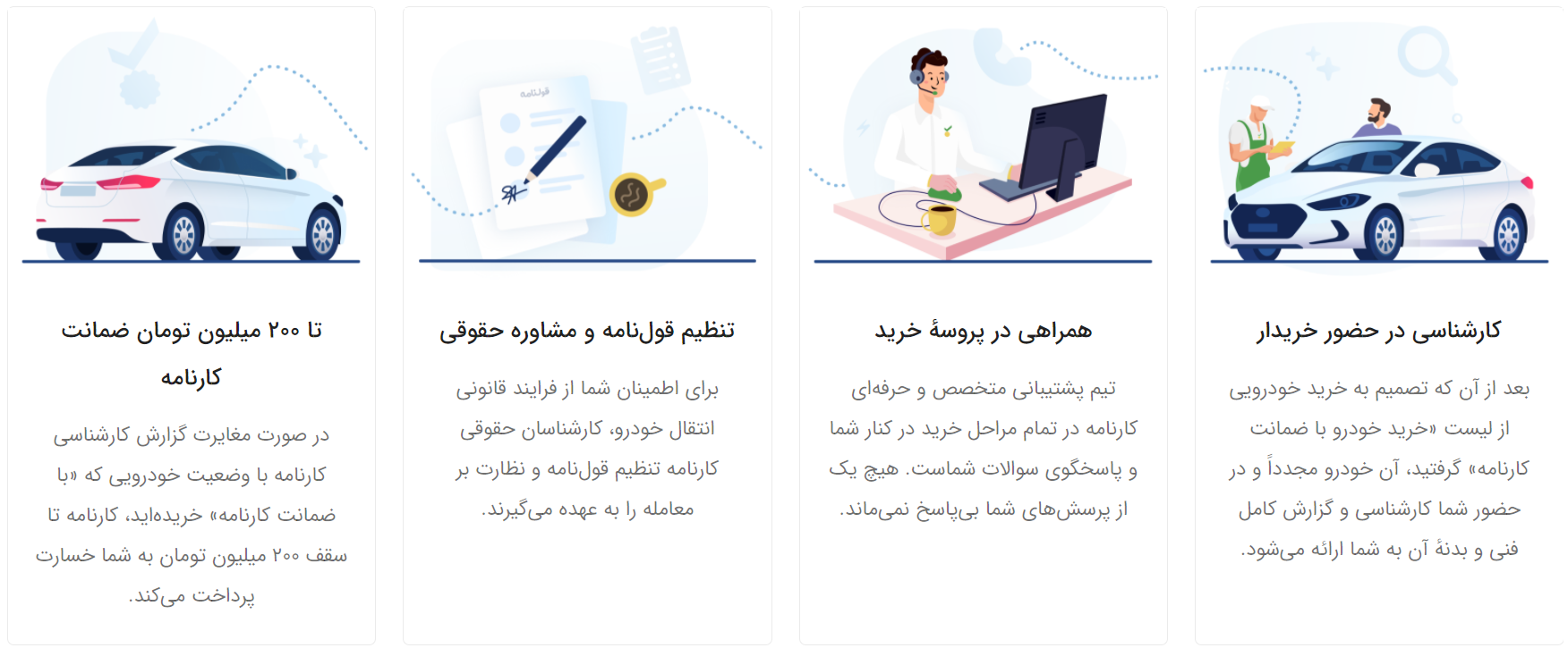 &laquo;کارنامه&raquo;؛ خرید خودوریی بی دغدغه