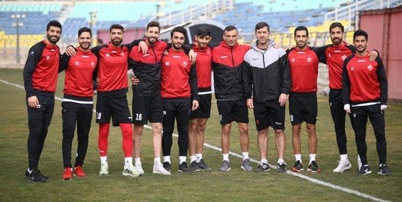 گزارش تمرین پرسپولیس