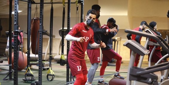 گزارش تمرین پرسپولیس