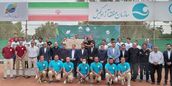 نماینده البرز در حضور مدیرعامل سابق پرسپولیس قهرمان جام حذفی تنیس شد