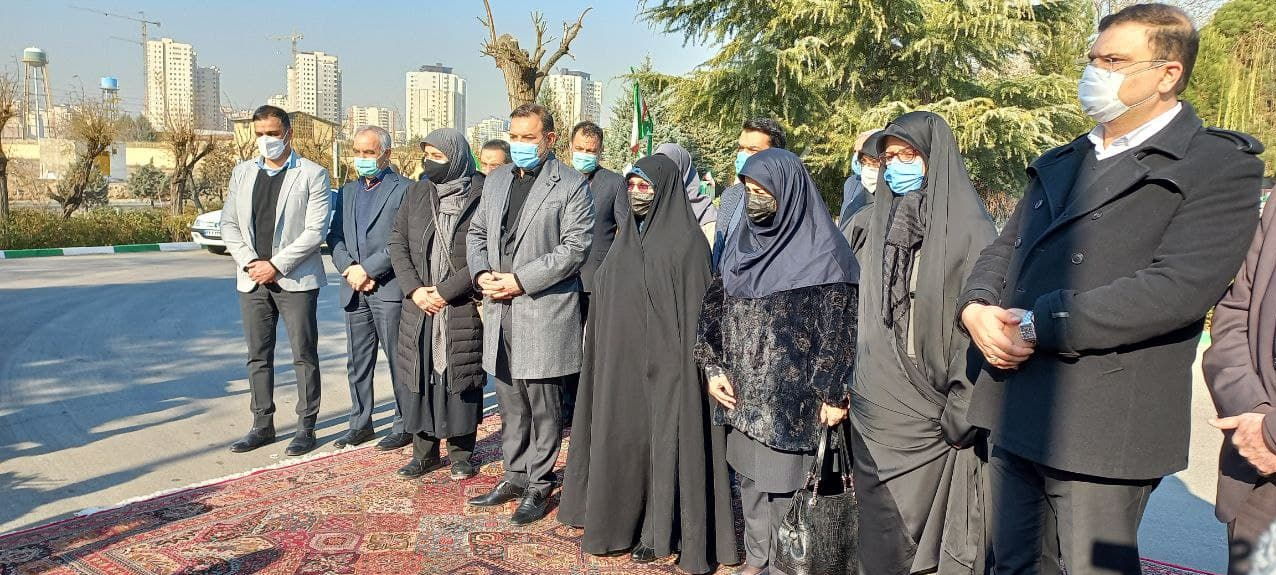 حضور مشاور رئیس جمهوری در تمرین فوتبال