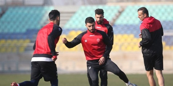 گزارش تمرین پرسپولیس