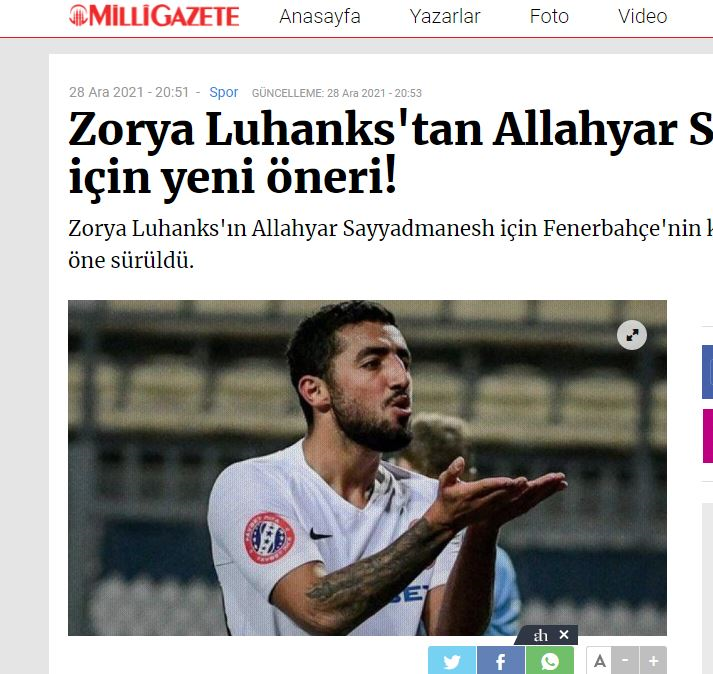 پیشنهاد جدید زوریا برای حفظ مهاجم تیم ملی ایران+عکس