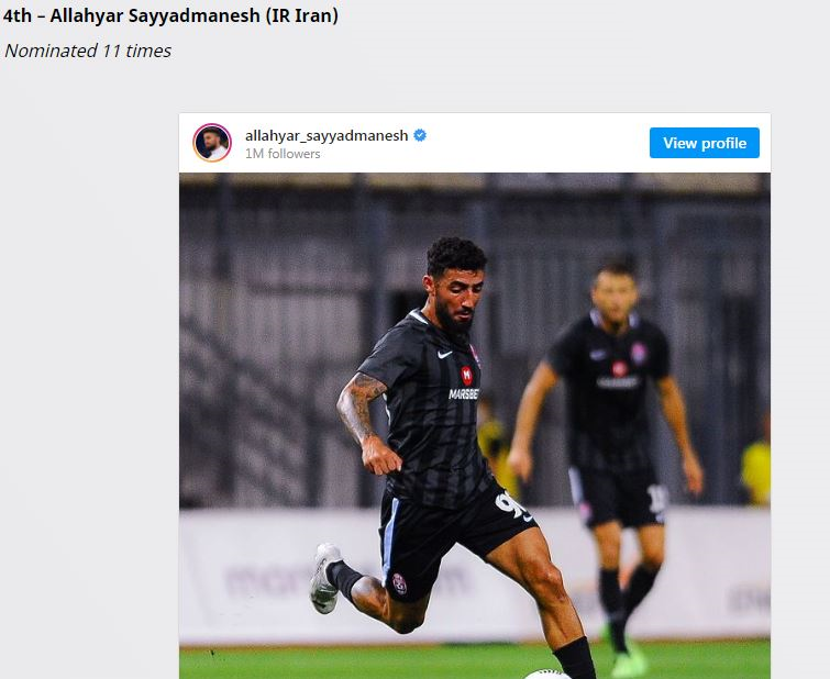 طارمی بهترین لژیونر سال آسیا+عکس