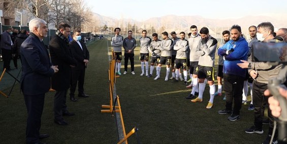 گزارش تمرین تیم ملی