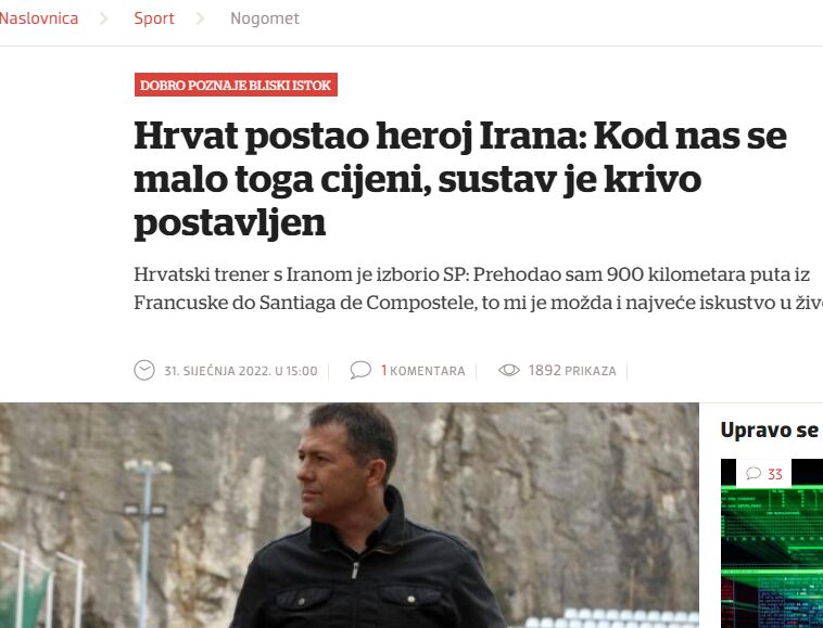 اسکوچیچ: دوست داشتم تیم ملی ایران مثل ترافیک تهران باشد/ ایرانی ها آرام و ریلکس رانندگی می کنند!/ بعد از جام جهانی به اروپا می روم