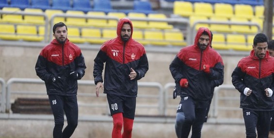 گزارش تمرین پرسپولیس