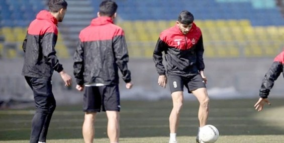 گزارش تمرین پرسپولیس