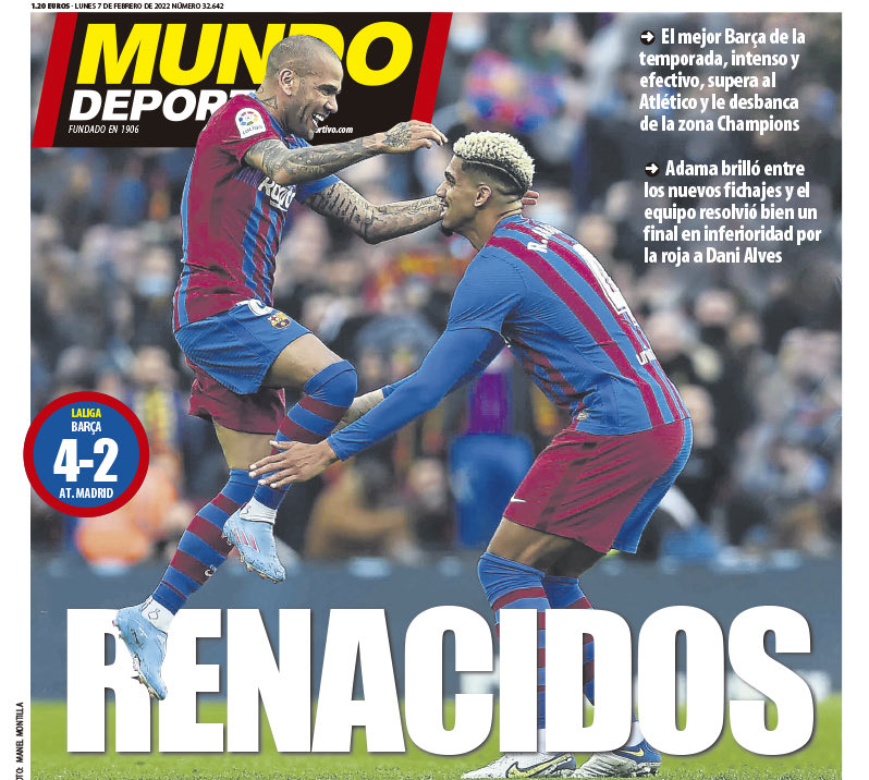 واکنش مطبوعات به نمایش عالی تیم ژاوی+عکس