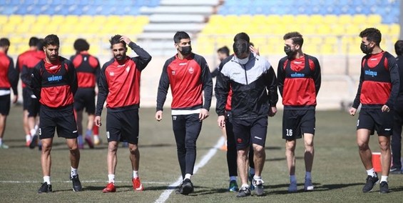 گزارش تمرین پرسپولیس