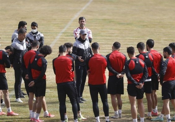 گزارش تمرین پرسپولیس