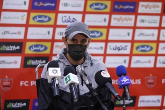 دلخوری سرمربی پرسپولیس از بدقولی رامین رضاییان