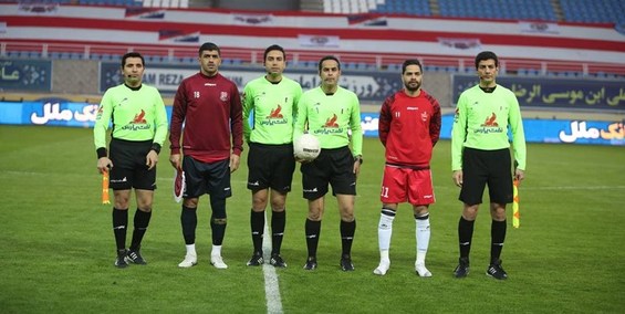 کارشناس داوری بازی نساجی و پرسپولیس