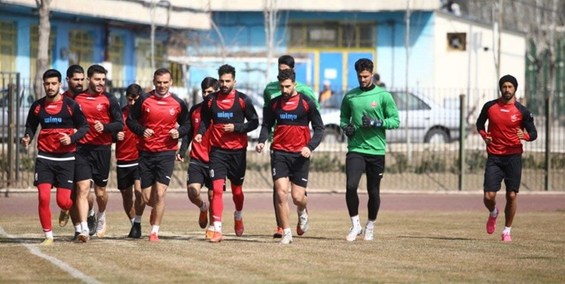 گزارش تمرین پرسپولیس