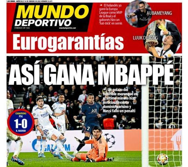 مطبوعات اروپا در تمجید امباپه+عکس مطبوعات اروپا در تمجید امباپه+عکس