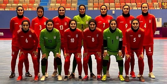 مسابقات کافا| پیروزی  5 گله تیم ملی فوتسال بانوان مقابل قرقیزستان