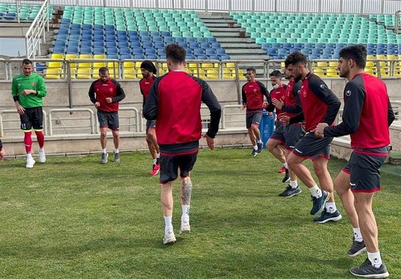گزارش تمرین پرسپولیس