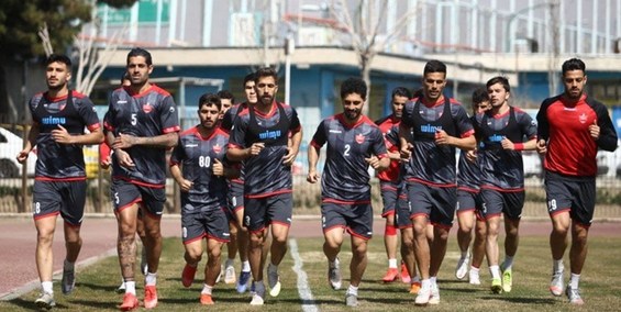 گزارش تمرین پرسپولیس