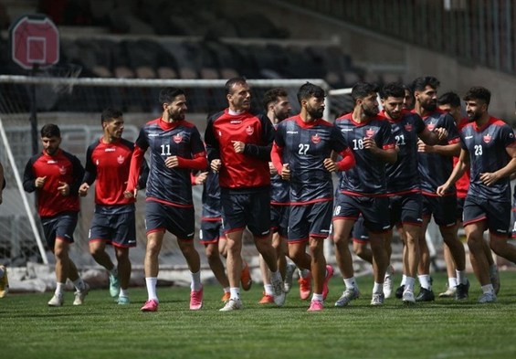 گزارش تمرین پرسپولیس