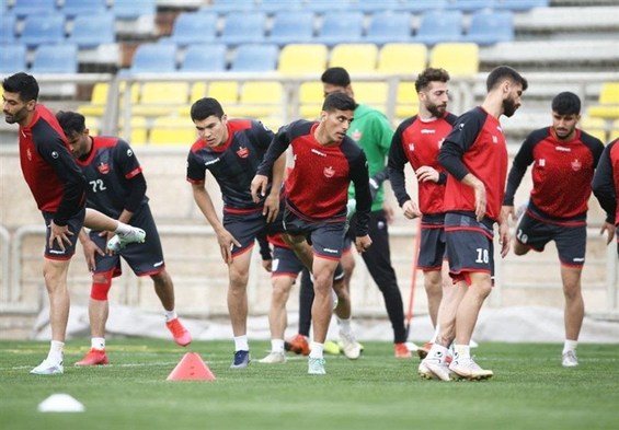 گزارش تمرین پرسپولیس