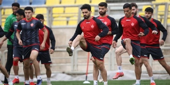 گزارش تمرین پرسپولیس