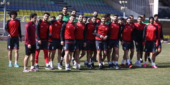 گزارش تمرین پرسپولیس