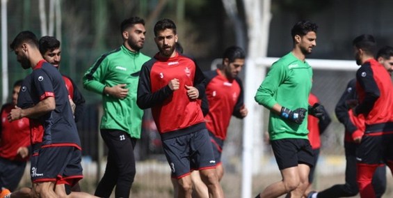 گزارش تمرین پرسپولیس