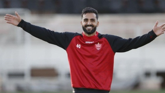 عیادت مدیرعامل پرسپولیس از پاکدل در بیمارستان