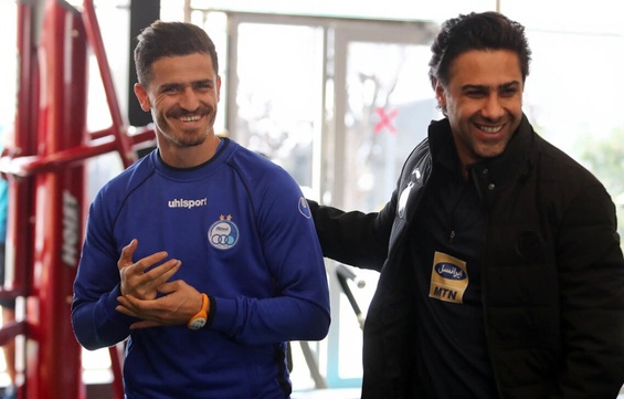 پیام ویژه وریا غفوری برای فرهاد مجیدی و استقلالی‌ها+عکس