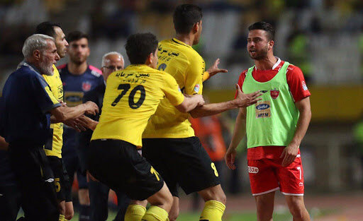 درگیری سروش با کیروش با پیراهن پرسپولیس!/عکس