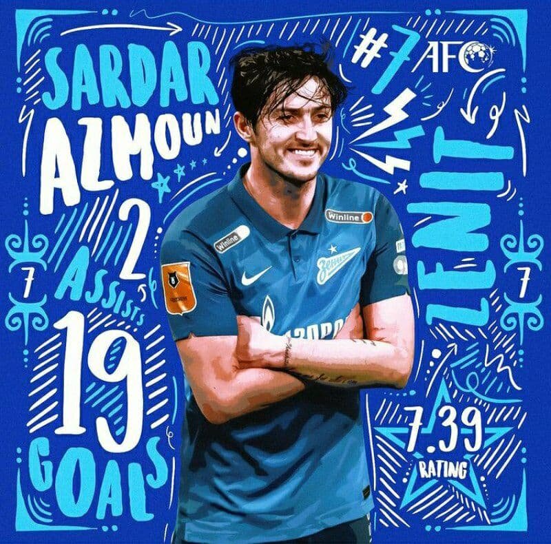 پوستر جذاب AFC برای سردار/عکس