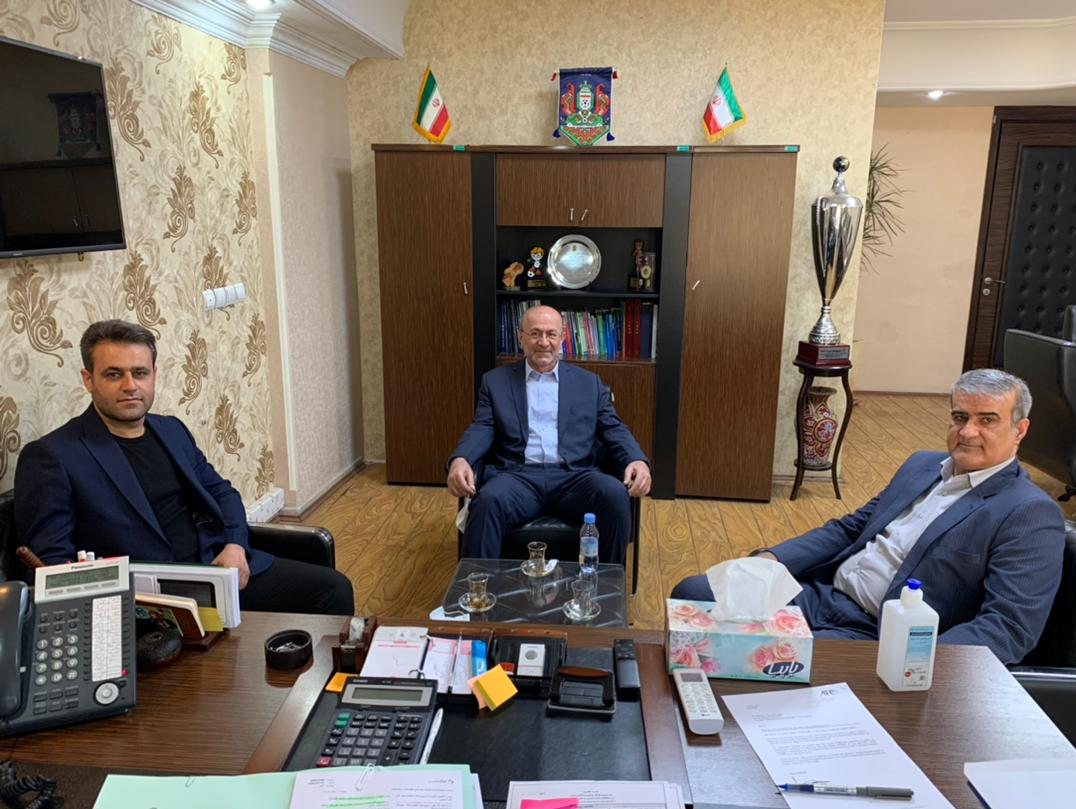 دیدار مدیران نفت مسجدسلیمان با سرپرست دبیرکلی فدراسیون فوتبال +عکس